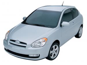 Hyundai Accent 3-Door 2006 года (US)